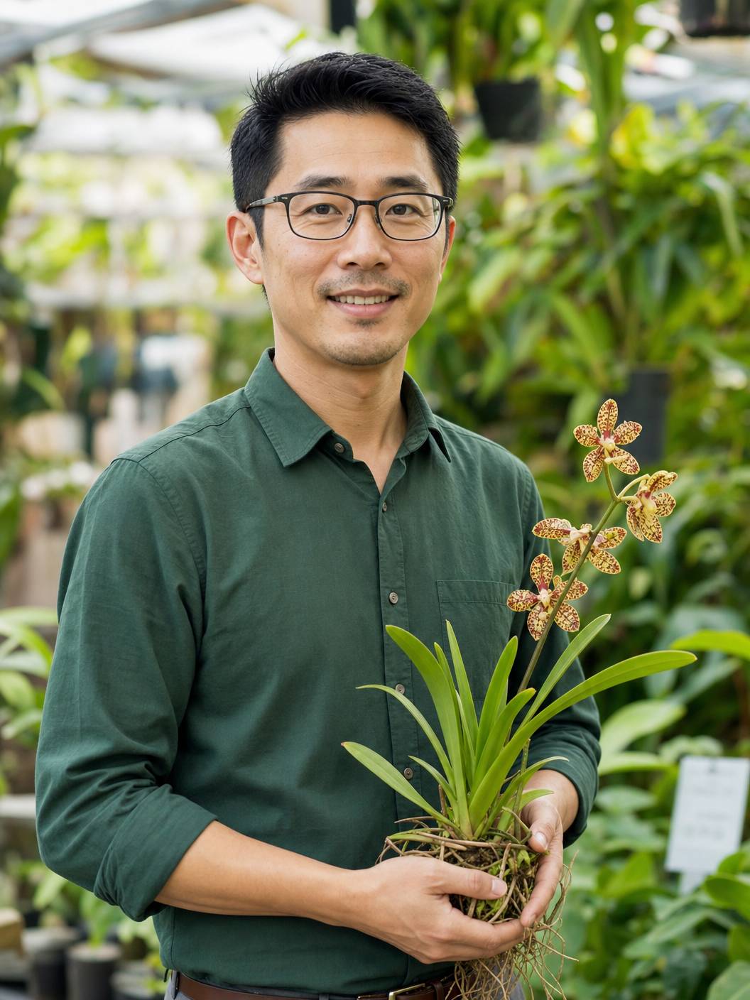 福利姬植物专家李建国